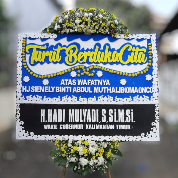 Karangan Bunga Duka  di Timor Tengah Selatan